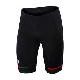 SPORTFUL Krótkie spodnie kolarskie bez szelek - GIRO 2.0 - czarny/czerwony