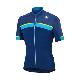 SPORTFUL Koszulka kolarska z krótkim rękawem - PISTA - niebieski