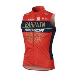 SPORTFUL Kamizelka kolarska - BAHRAIN MERIDA 2018 - niebieski/czerwony