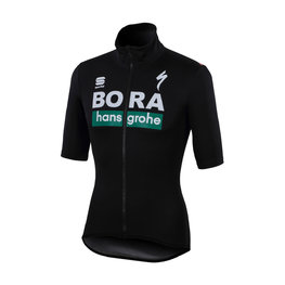 SPORTFUL Koszulka kolarska z krótkim rękawem - BORA HANSGROHE - czarny