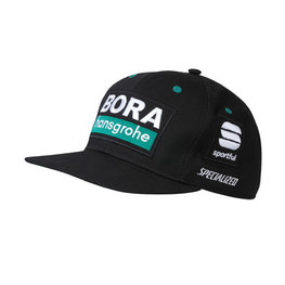 SPORTFUL Czapka kolarska - BORA HANSGROHE 2019 - czarny
