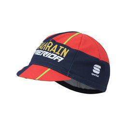 SPORTFUL Czapka kolarska - BAHRAIN MERIDA 2019 - niebieski/czerwony