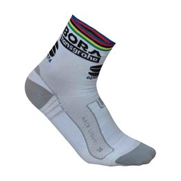 SPORTFUL Kolarskie klasyczne skarpetki - BORA HANSGROHE 2018 - biały/szary