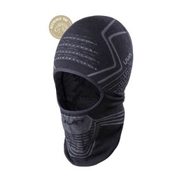 UYN Kominiarka kolarska - FUSYON MERINO - czarny/szary