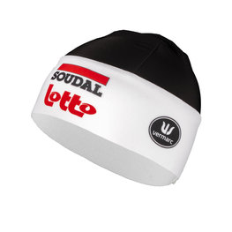 Czapka kolarska - LOTTO SOUDAL 2020 - czarny/biały