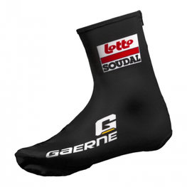 Kolarskie ochraniacze na buty rowerowe - LOTTO SOUDAL 2019 - czarny