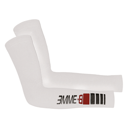 Kolarskie ochraniacze na ręce - SEAMLESS - biały