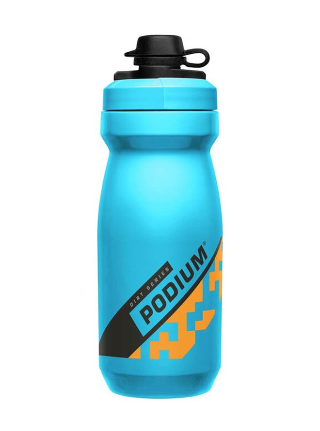 CAMELBAK Bidon kolarski PODIUM DIRT SERIES niebieski pomara czowy